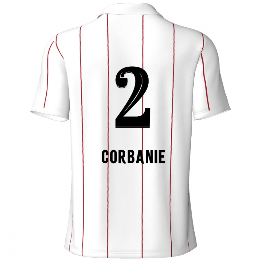 Homem Camisola Kobe Corbanie #2 Preto Branco Alternativa 2024/25 Camisa Brasil