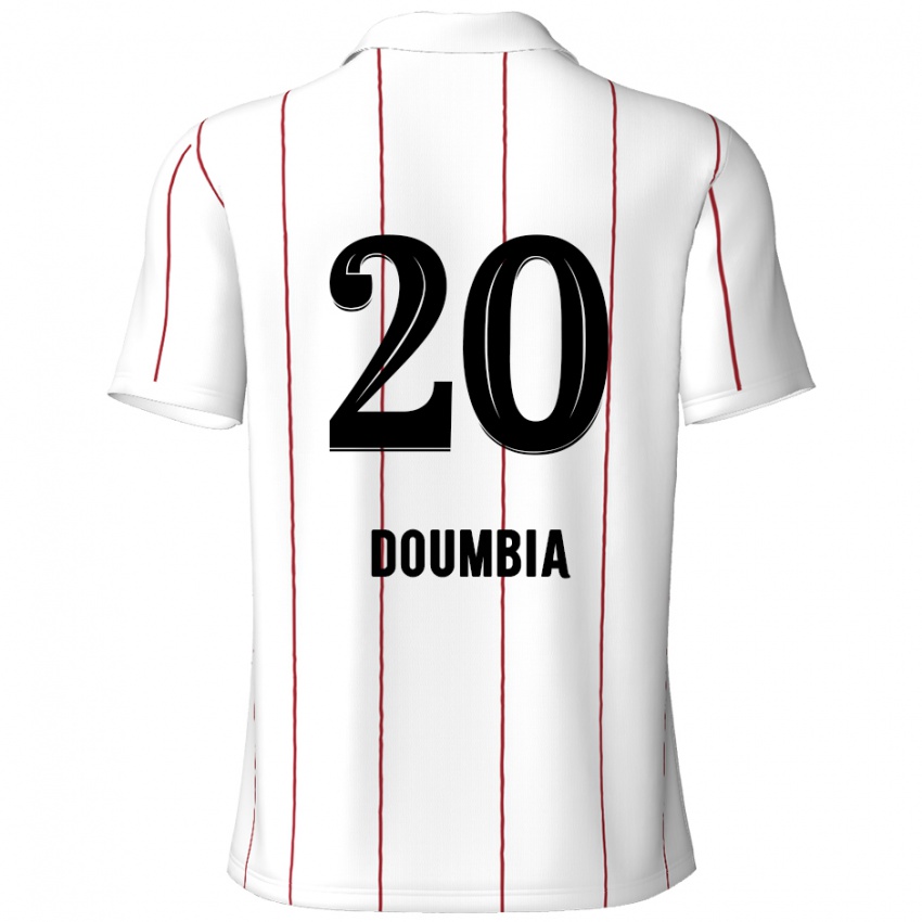 Homem Camisola Mahamadou Doumbia #20 Preto Branco Alternativa 2024/25 Camisa Brasil