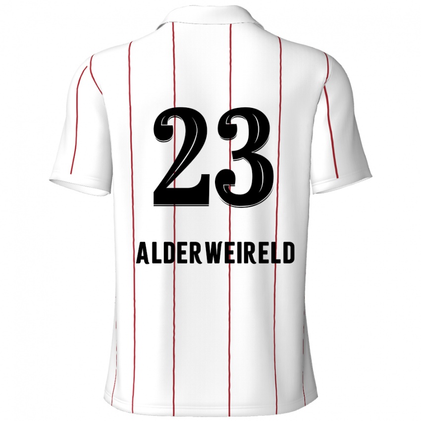 Homem Camisola Toby Alderweireld #23 Preto Branco Alternativa 2024/25 Camisa Brasil