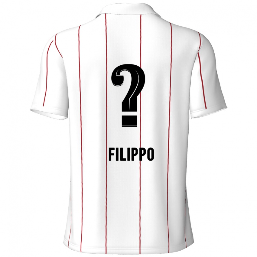 Homem Camisola Niels Filippo #0 Preto Branco Alternativa 2024/25 Camisa Brasil