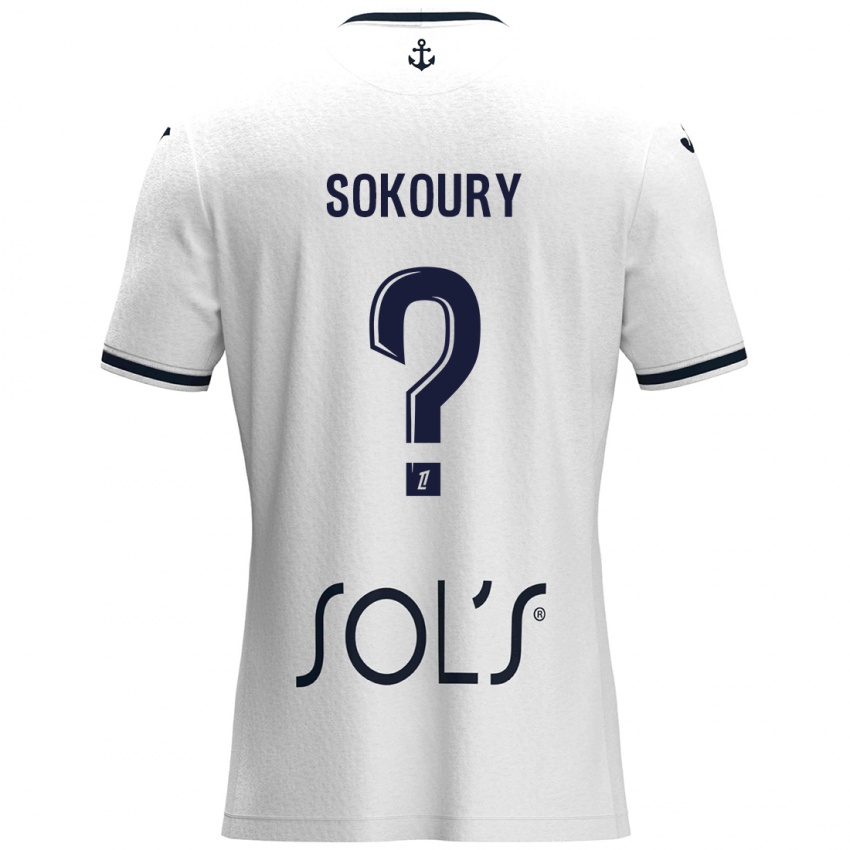 Homem Camisola Junior Sokoury #0 Azul Escuro Branco Alternativa 2024/25 Camisa Brasil