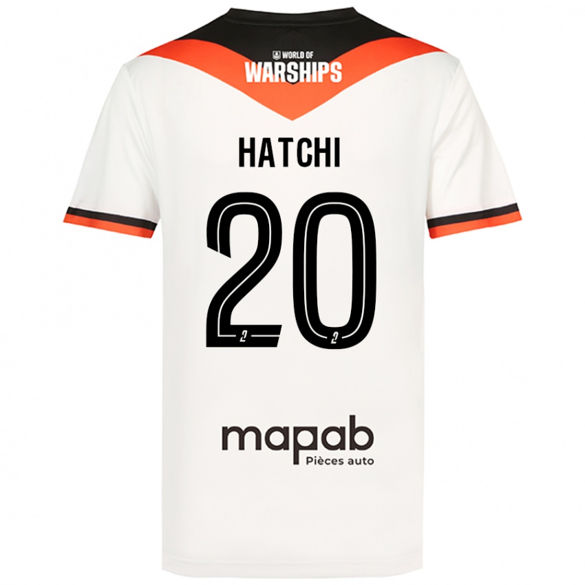 Homem Camisola Jérémy Hatchi #20 Branco Alternativa 2024/25 Camisa Brasil