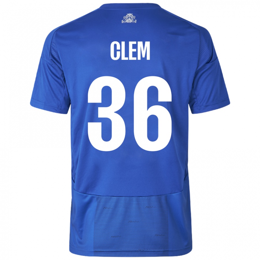 Homem Camisola William Clem #36 Azul Branco Alternativa 2024/25 Camisa Brasil