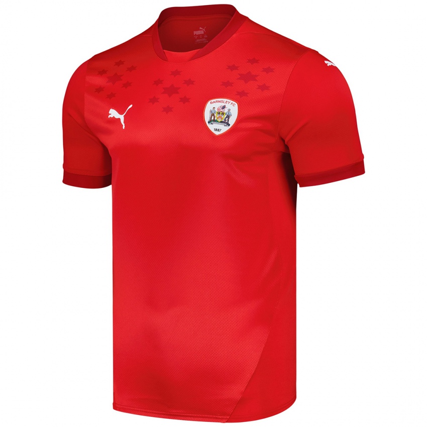 Mulher Camisola Adam Hayton #27 Vermelho Principal 2024/25 Camisa Brasil