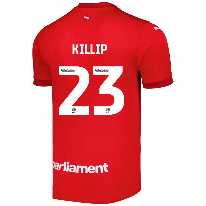 Mulher Camisola Ben Killip #23 Vermelho Principal 2024/25 Camisa Brasil