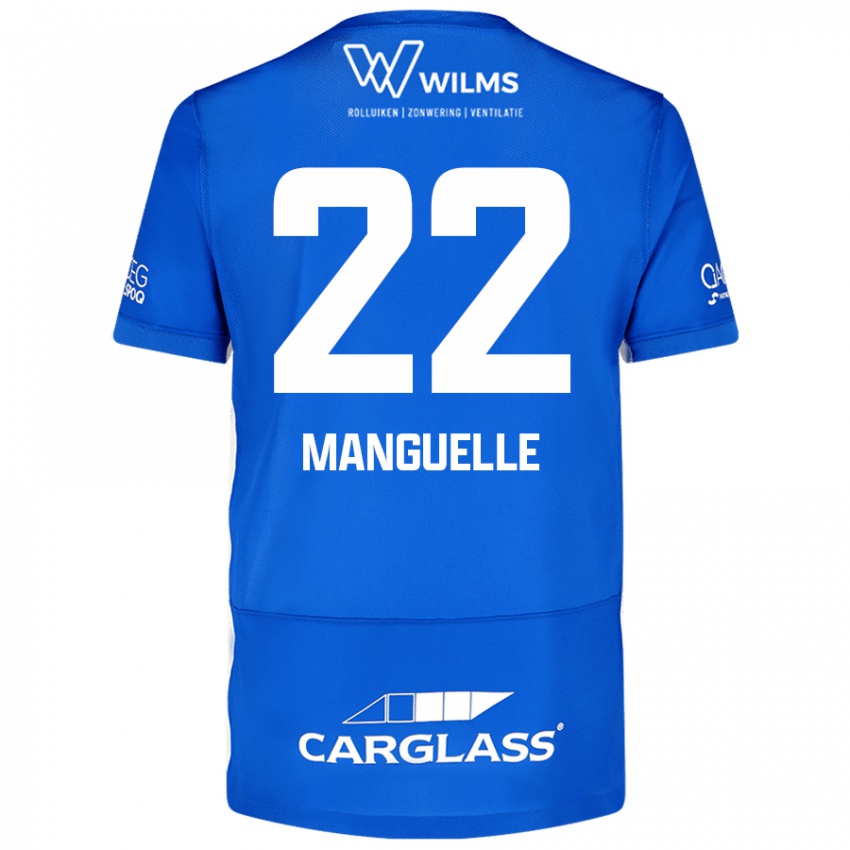 Mulher Camisola Brad Manguelle #22 Azul Principal 2024/25 Camisa Brasil