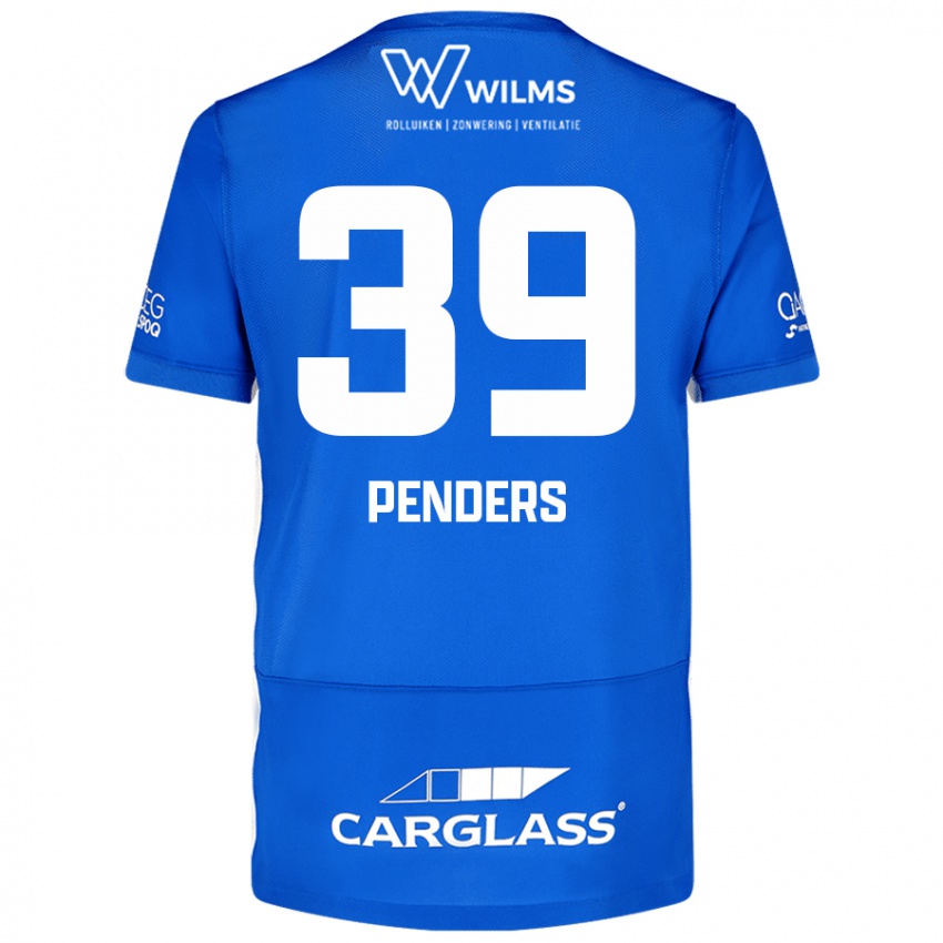 Mulher Camisola Mike Penders #39 Azul Principal 2024/25 Camisa Brasil