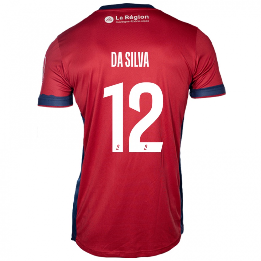 Mulher Camisola Damien Da Silva #12 Ligeiro Bordeaux Principal 2024/25 Camisa Brasil