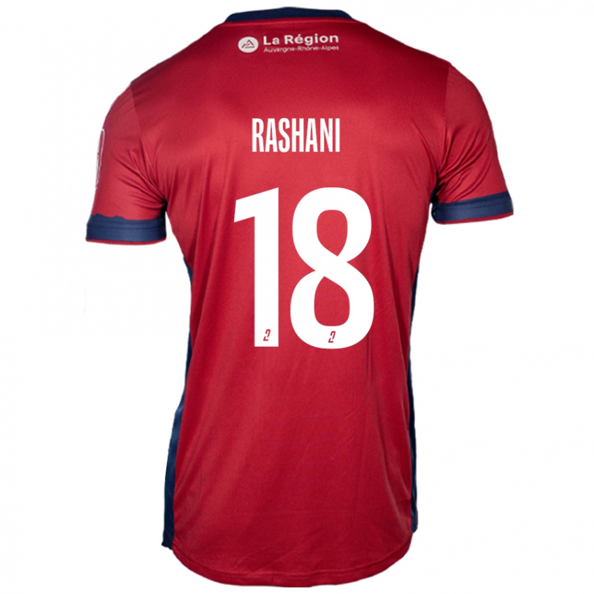 Mulher Camisola Elbasan Rashani #18 Ligeiro Bordeaux Principal 2024/25 Camisa Brasil