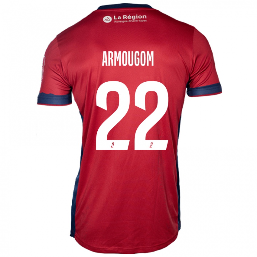 Mulher Camisola Yoël Armougom #22 Ligeiro Bordeaux Principal 2024/25 Camisa Brasil