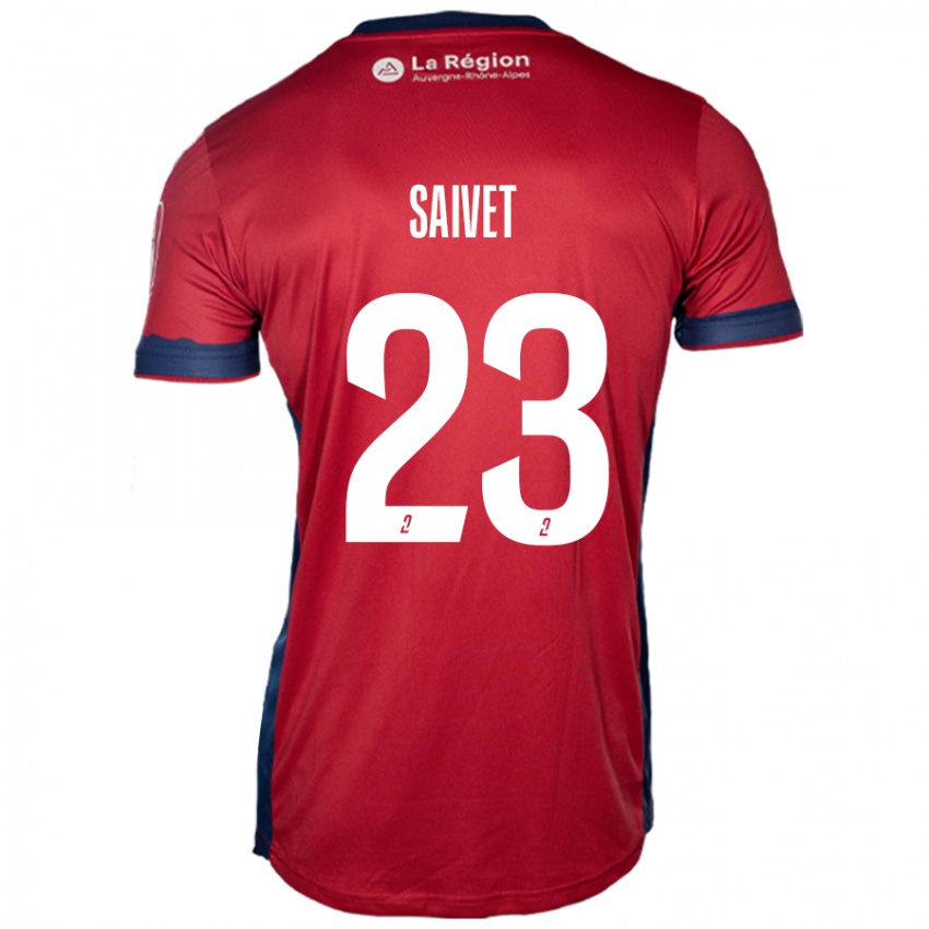 Mulher Camisola Henri Saivet #23 Ligeiro Bordeaux Principal 2024/25 Camisa Brasil