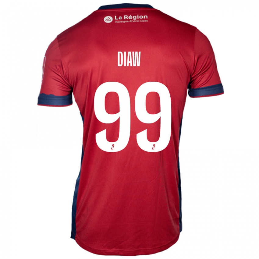 Mulher Camisola Mory Diaw #99 Ligeiro Bordeaux Principal 2024/25 Camisa Brasil