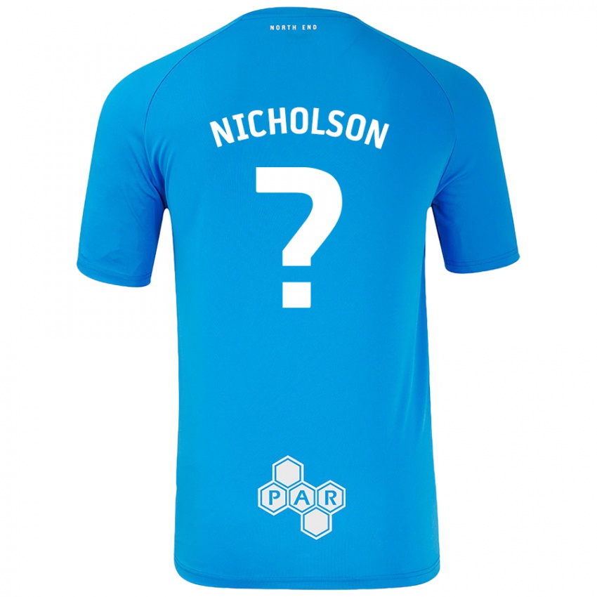 Mulher Camisola Joseph Nicholson #0 Céu Azul Alternativa 2024/25 Camisa Brasil