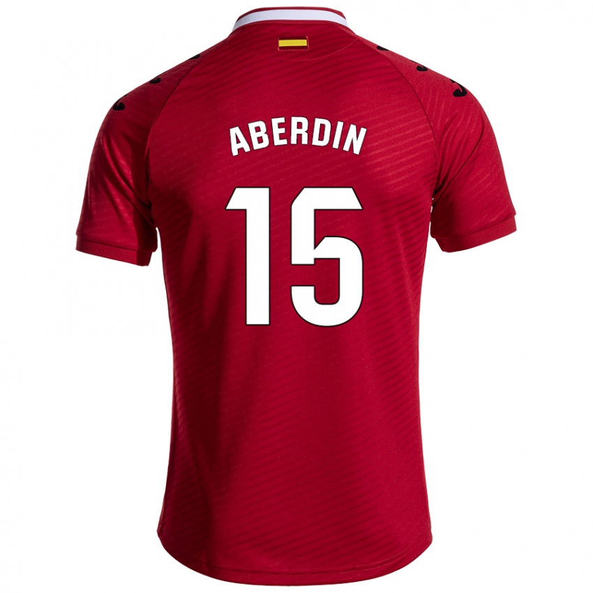 Mulher Camisola Nabil Aberdin #15 Vermelho Escuro Alternativa 2024/25 Camisa Brasil