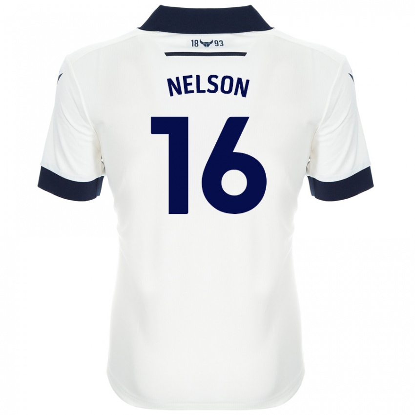 Criança Camisola Ben Nelson #16 Azul-Marinho Branco Alternativa 2024/25 Camisa Brasil