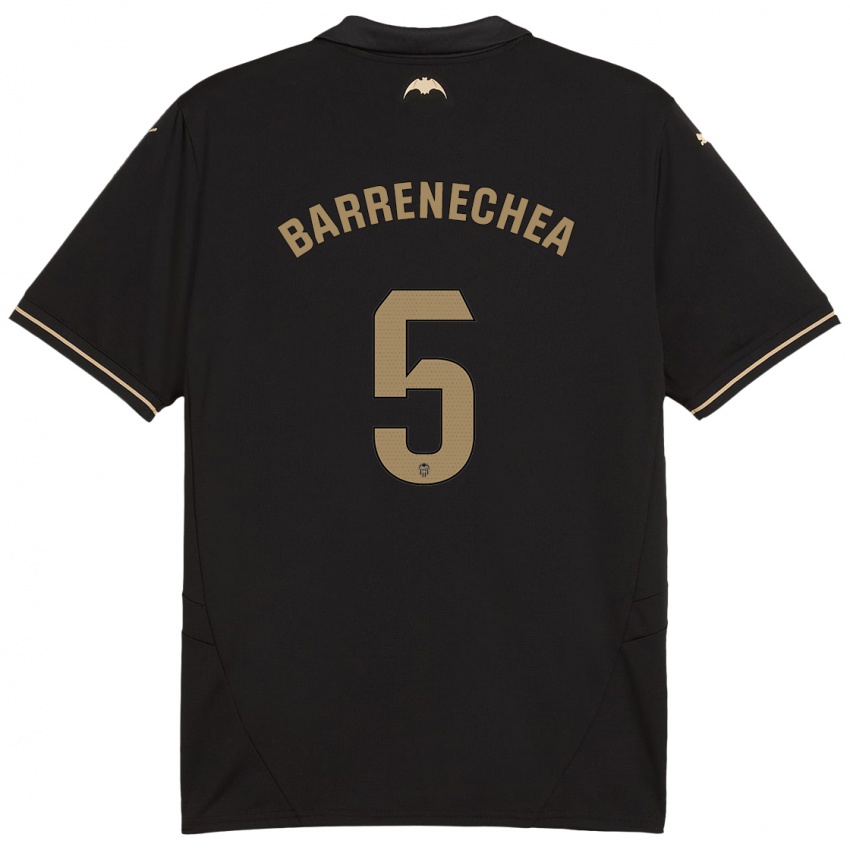 Criança Camisola Enzo Barrenechea #5 Preto Alternativa 2024/25 Camisa Brasil