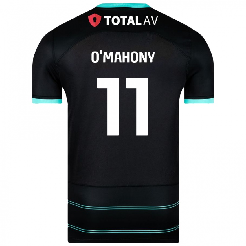 Criança Camisola Mark O'mahony #11 Preto Alternativa 2024/25 Camisa Brasil