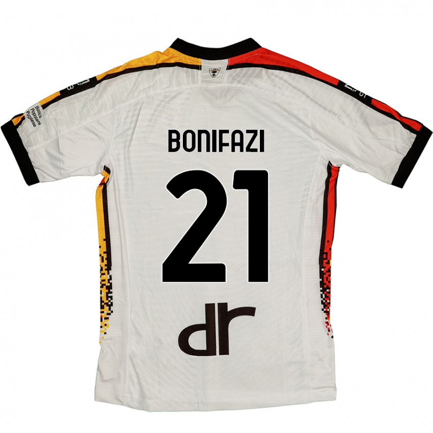 Criança Camisola Kevin Bonifazi #21 Preto Branco Alternativa 2024/25 Camisa Brasil