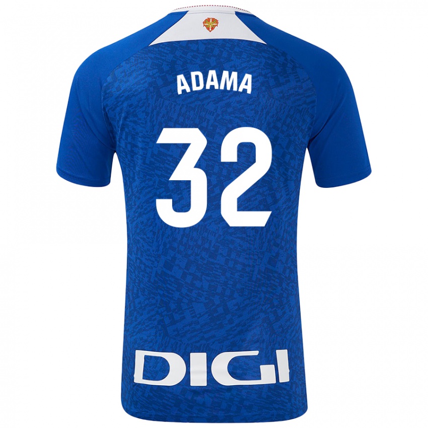 Criança Camisola Adama Boiro #32 Azul Real Alternativa 2024/25 Camisa Brasil