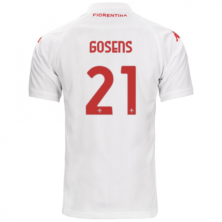 Criança Camisola Robin Gosens #21 Branco Alternativa 2024/25 Camisa Brasil