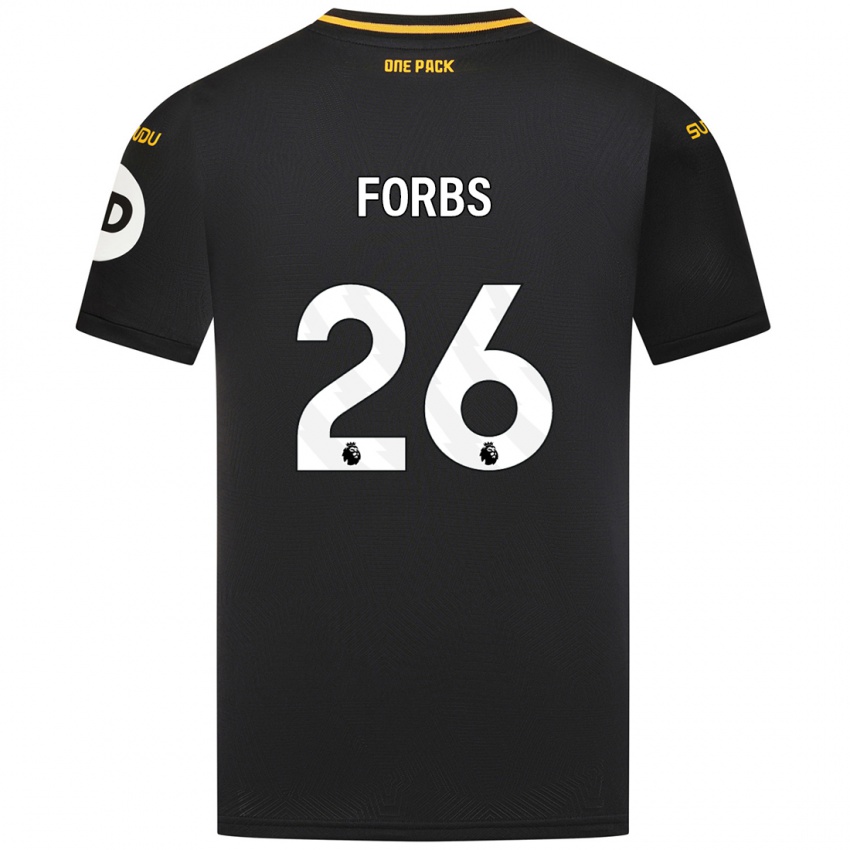 Homem Camisola Carlos Borges #26 Preto Alternativa 2024/25 Camisa Brasil