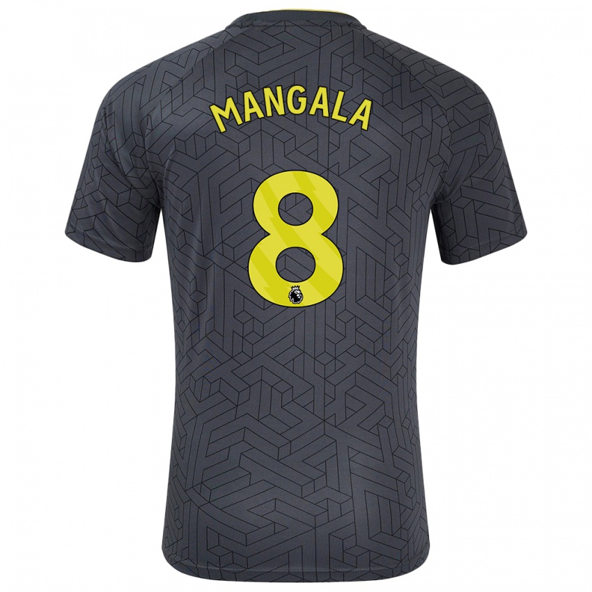 Homem Camisola Orel Mangala #8 Amarelo Preto Alternativa 2024/25 Camisa Brasil