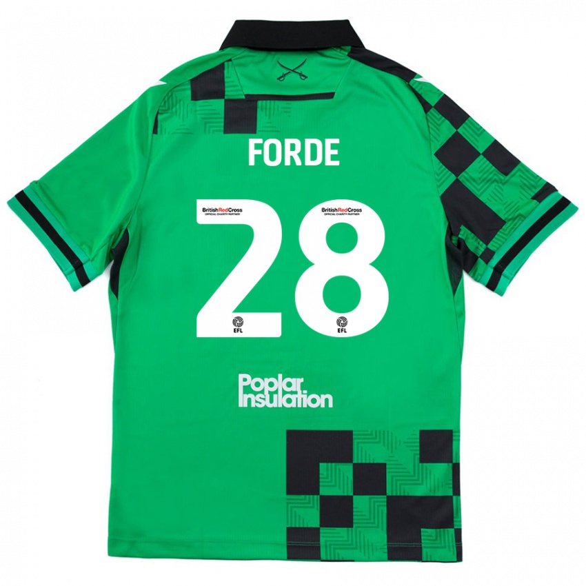 Mulher Camisola Shaqai Forde #28 Preto Verde Alternativa 2024/25 Camisa Brasil