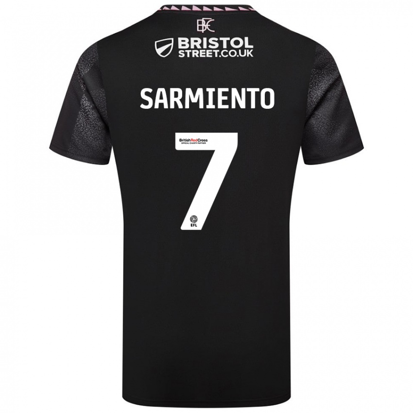 Mulher Camisola Jeremy Sarmiento #7 Preto Alternativa 2024/25 Camisa Brasil