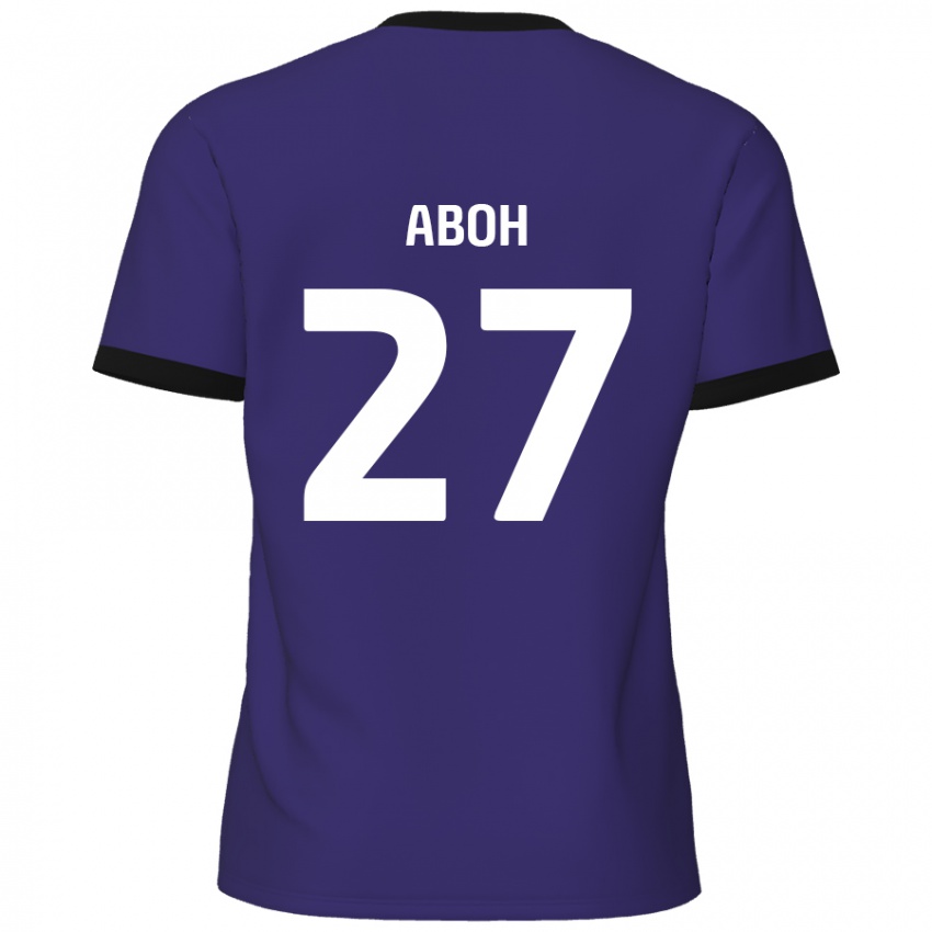 Mulher Camisola Ken Aboh #27 Roxo Alternativa 2024/25 Camisa Brasil