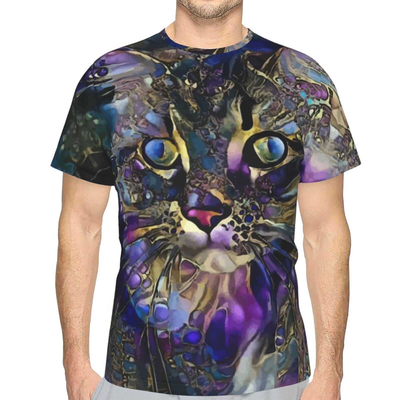 Camiseta Brasil Clássica Merry Gato Elementos De Mídia Mista