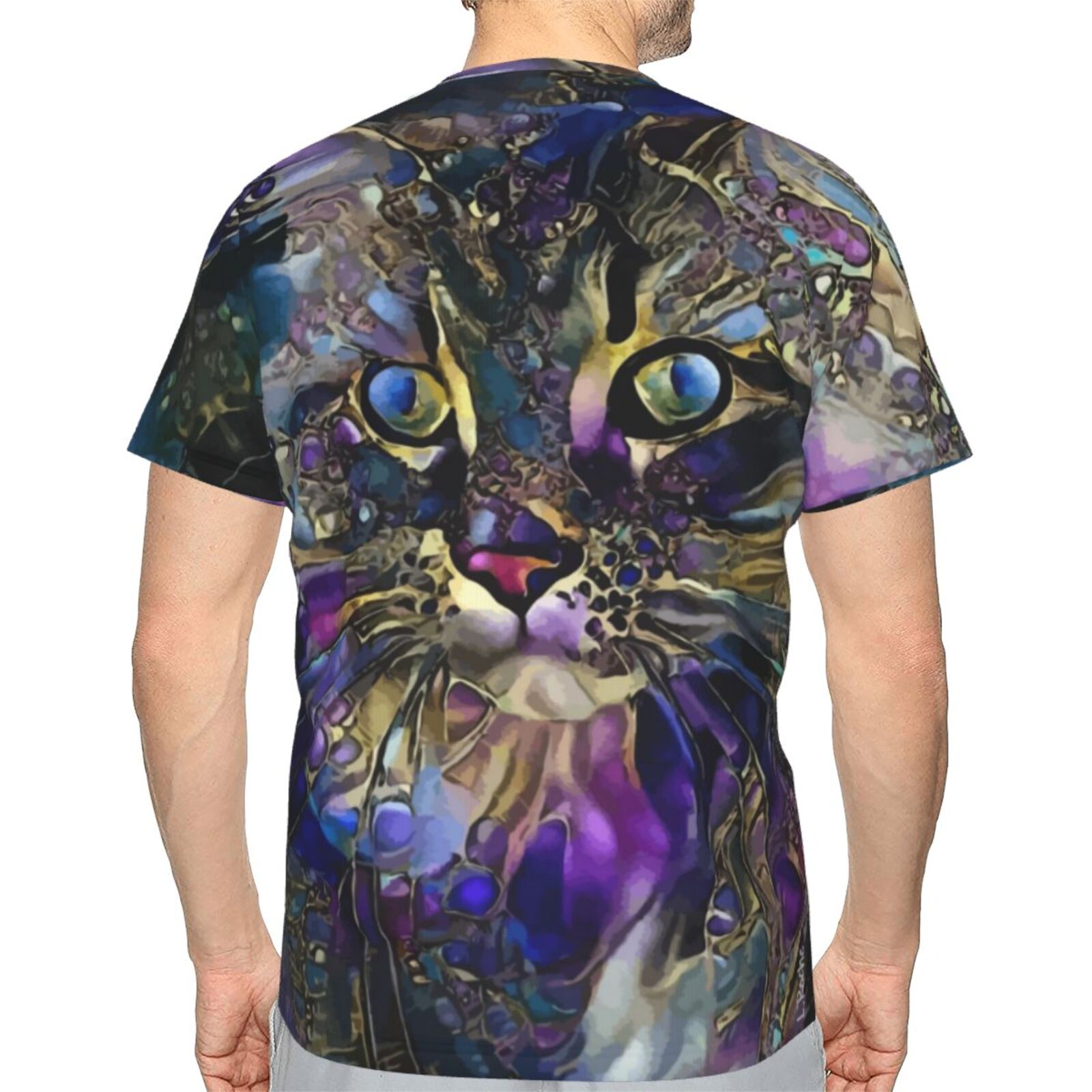 Camiseta Brasil Clássica Merry Gato Elementos De Mídia Mista