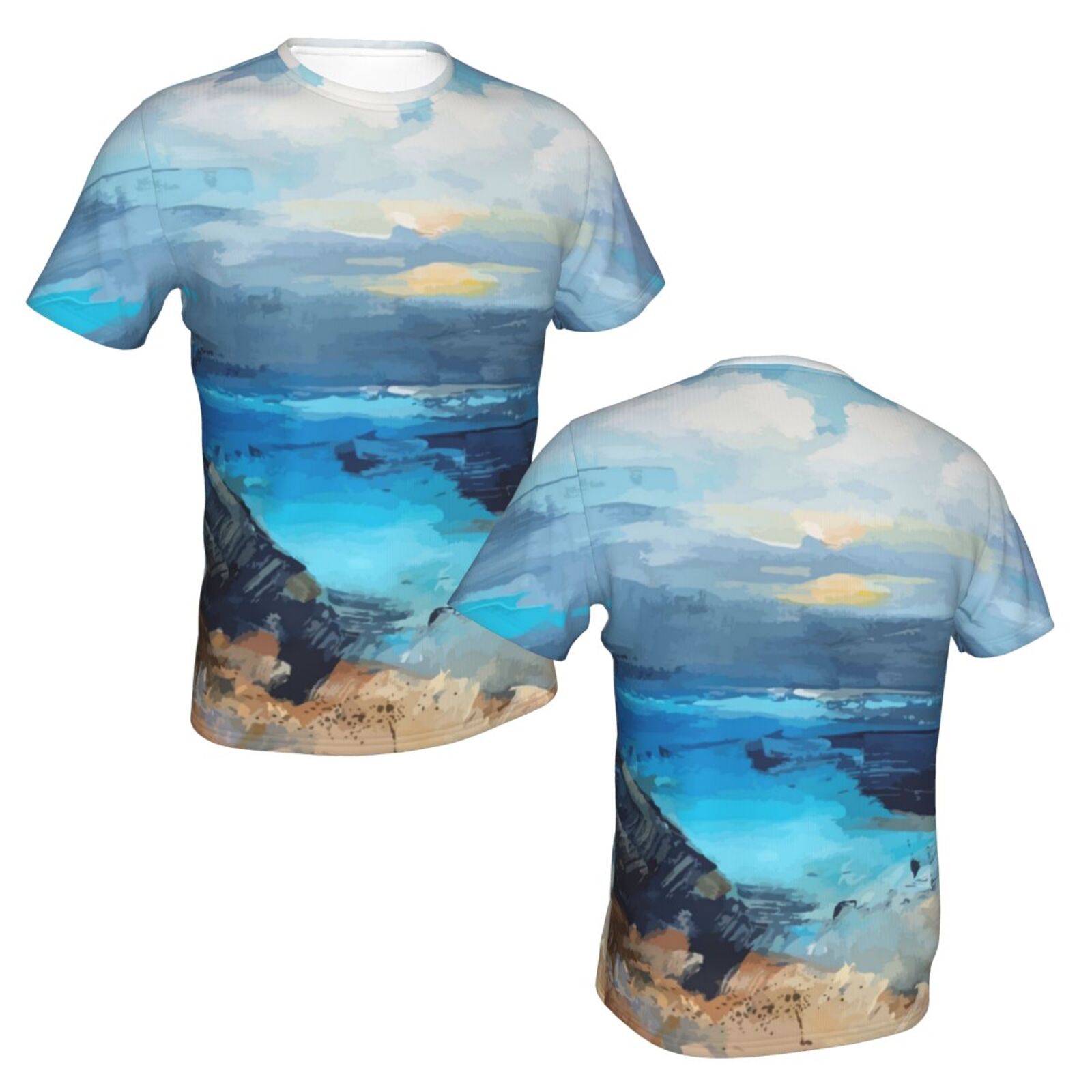 Camiseta Brasil Clássica Small Bay Elementos De Pintura