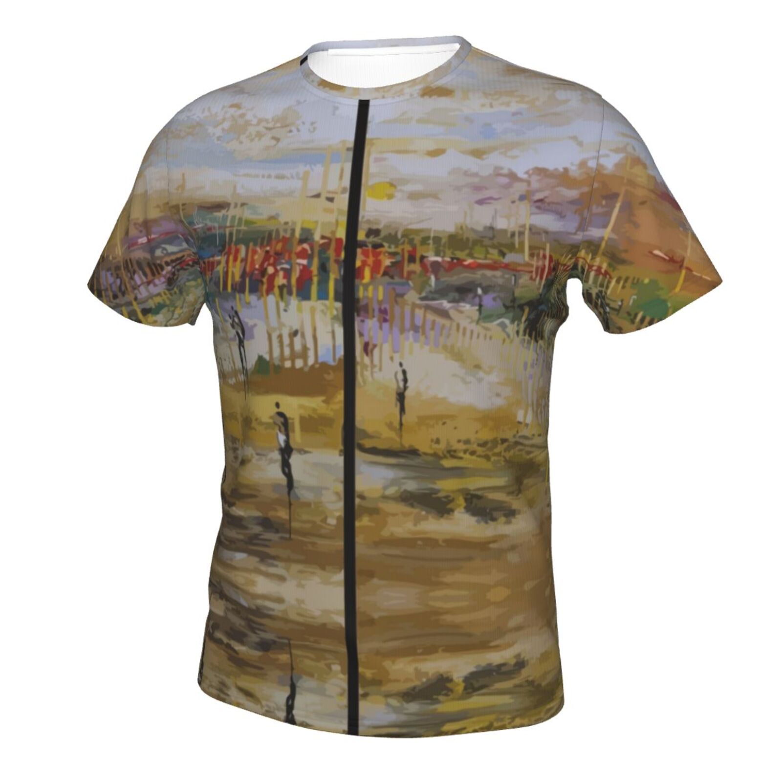 Camiseta Brasil Clássica Entre Deux Averses Elementos De Pintura