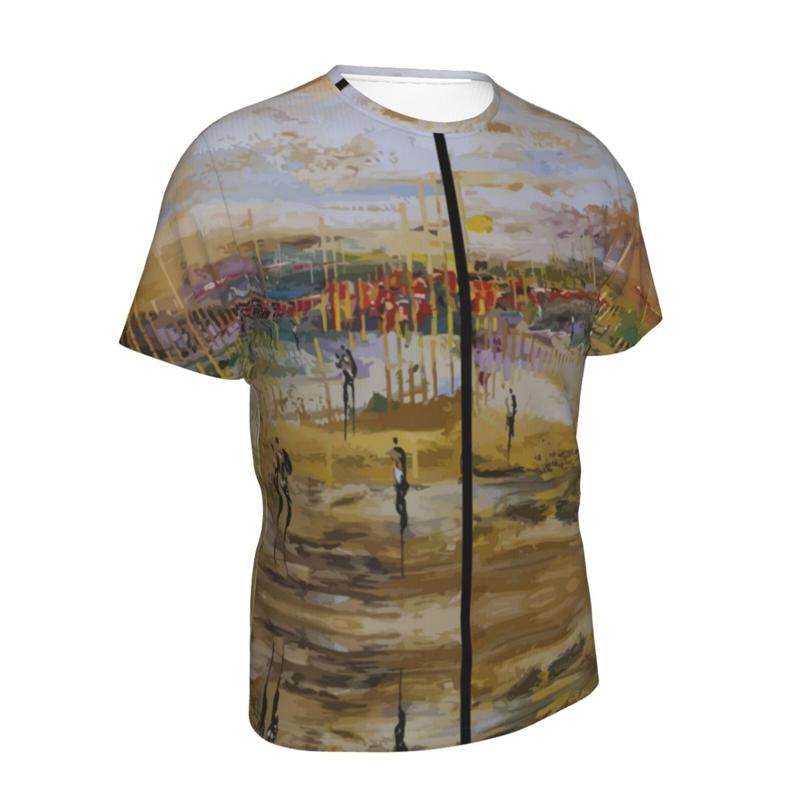 Camiseta Brasil Clássica Entre Deux Averses Elementos De Pintura