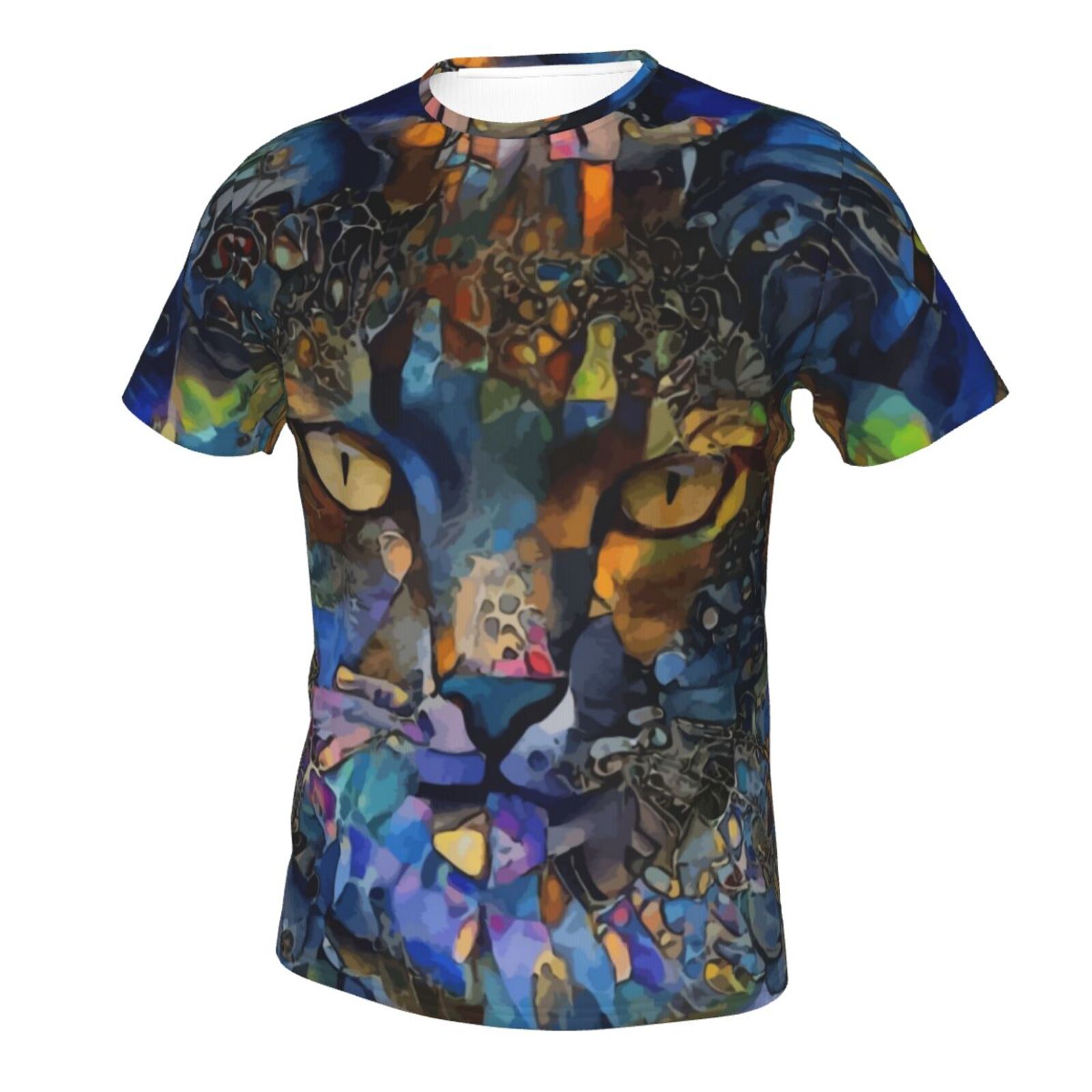 Camiseta Brasil Clássica Kanda Gato Elementos De Mídia Mista