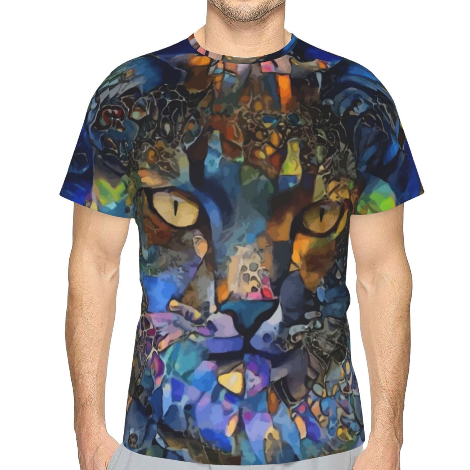 Camiseta Brasil Clássica Kanda Gato Elementos De Mídia Mista