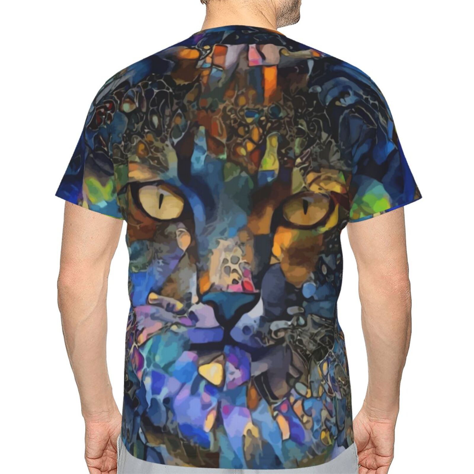 Camiseta Brasil Clássica Kanda Gato Elementos De Mídia Mista