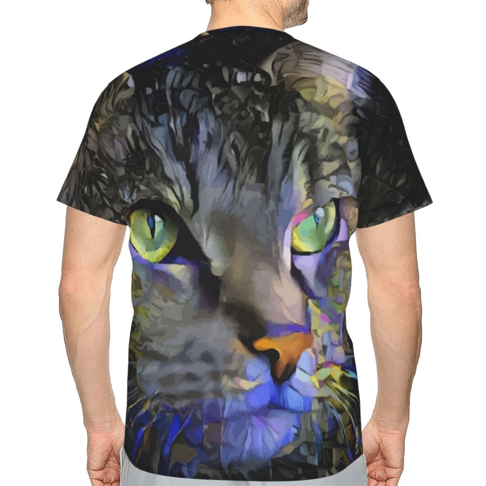 Camiseta Brasil Clássica Sadyboy Gato Elementos De Mídia Mista