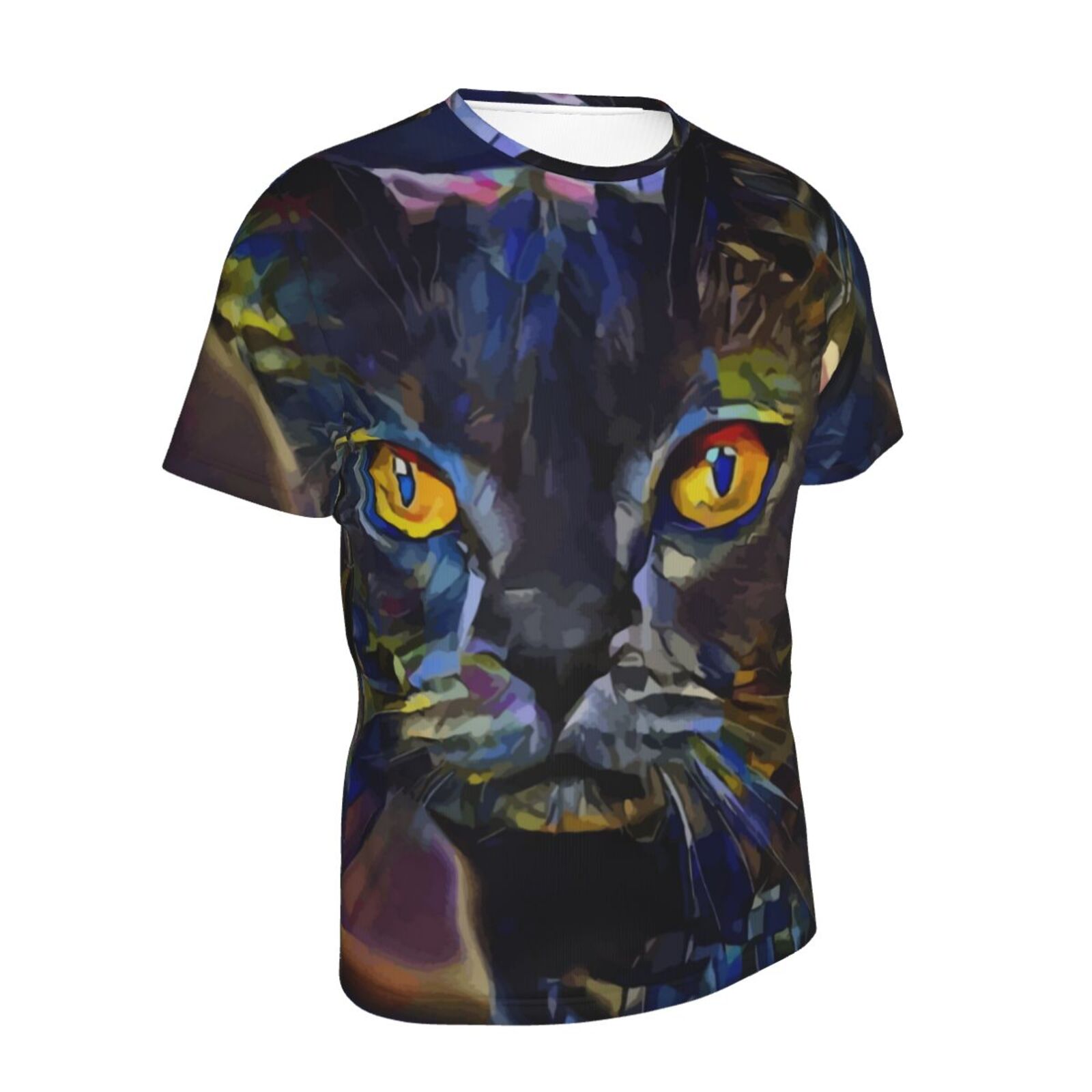 Camiseta Brasil Clássica Tango Gato Elementos De Mídia Mista