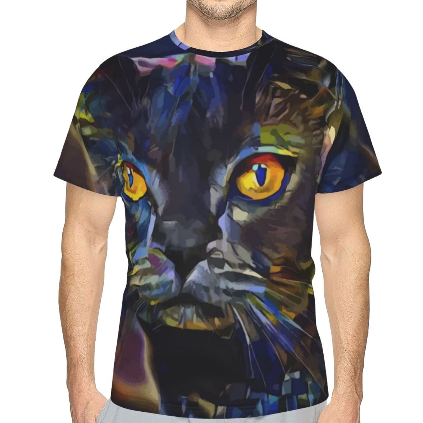 Camiseta Brasil Clássica Tango Gato Elementos De Mídia Mista