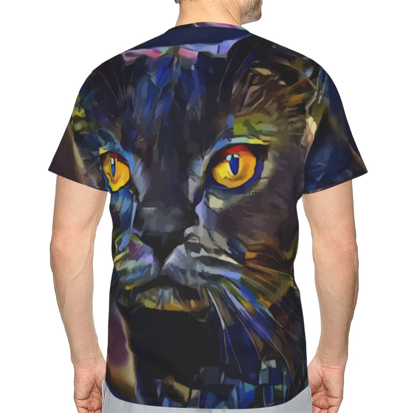 Camiseta Brasil Clássica Tango Gato Elementos De Mídia Mista