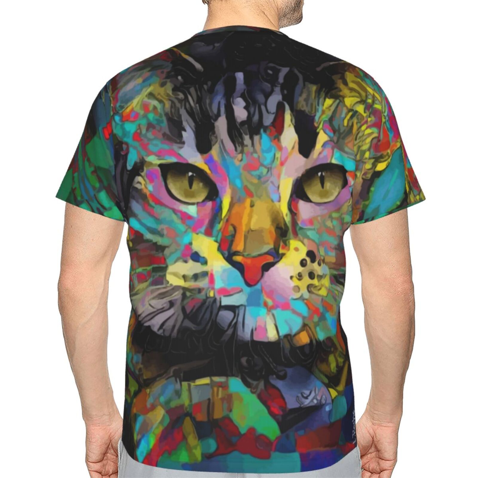 Camiseta Brasil Clássica Sadhu Gato Elementos De Mídia Mista