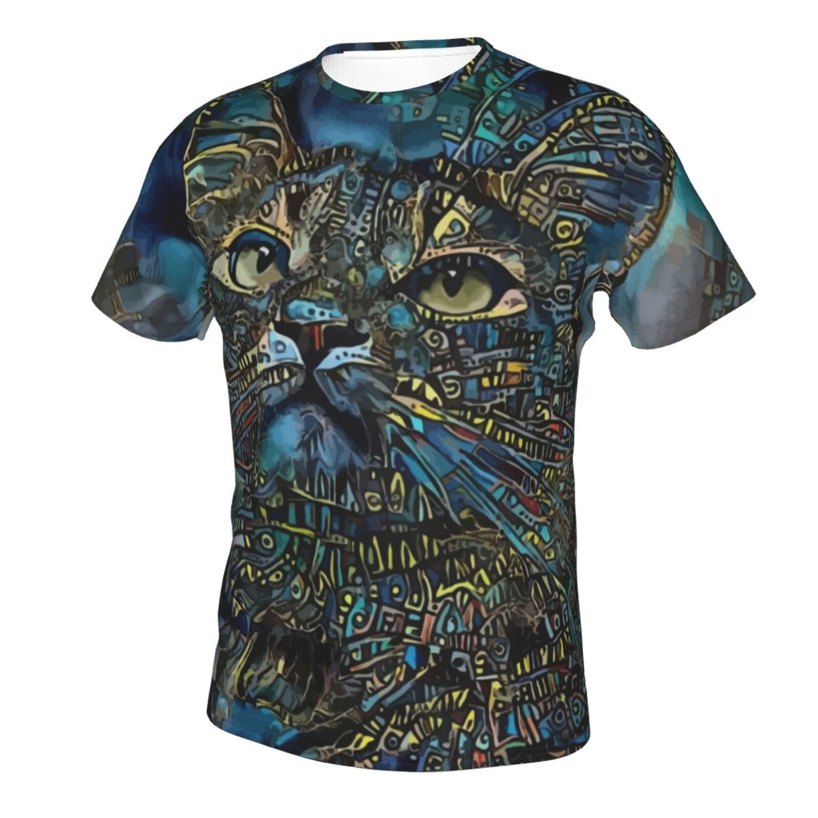 Camiseta Brasil Clássica Tzany Gato Elementos De Mídia Mista