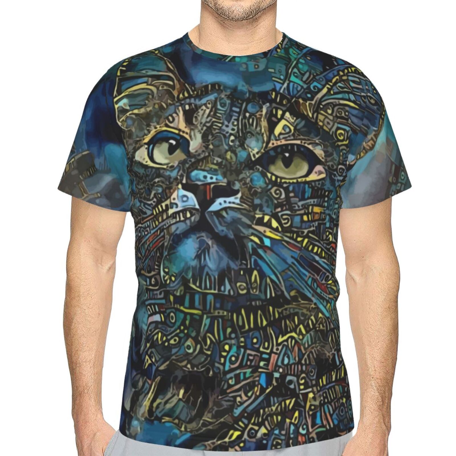 Camiseta Brasil Clássica Tzany Gato Elementos De Mídia Mista