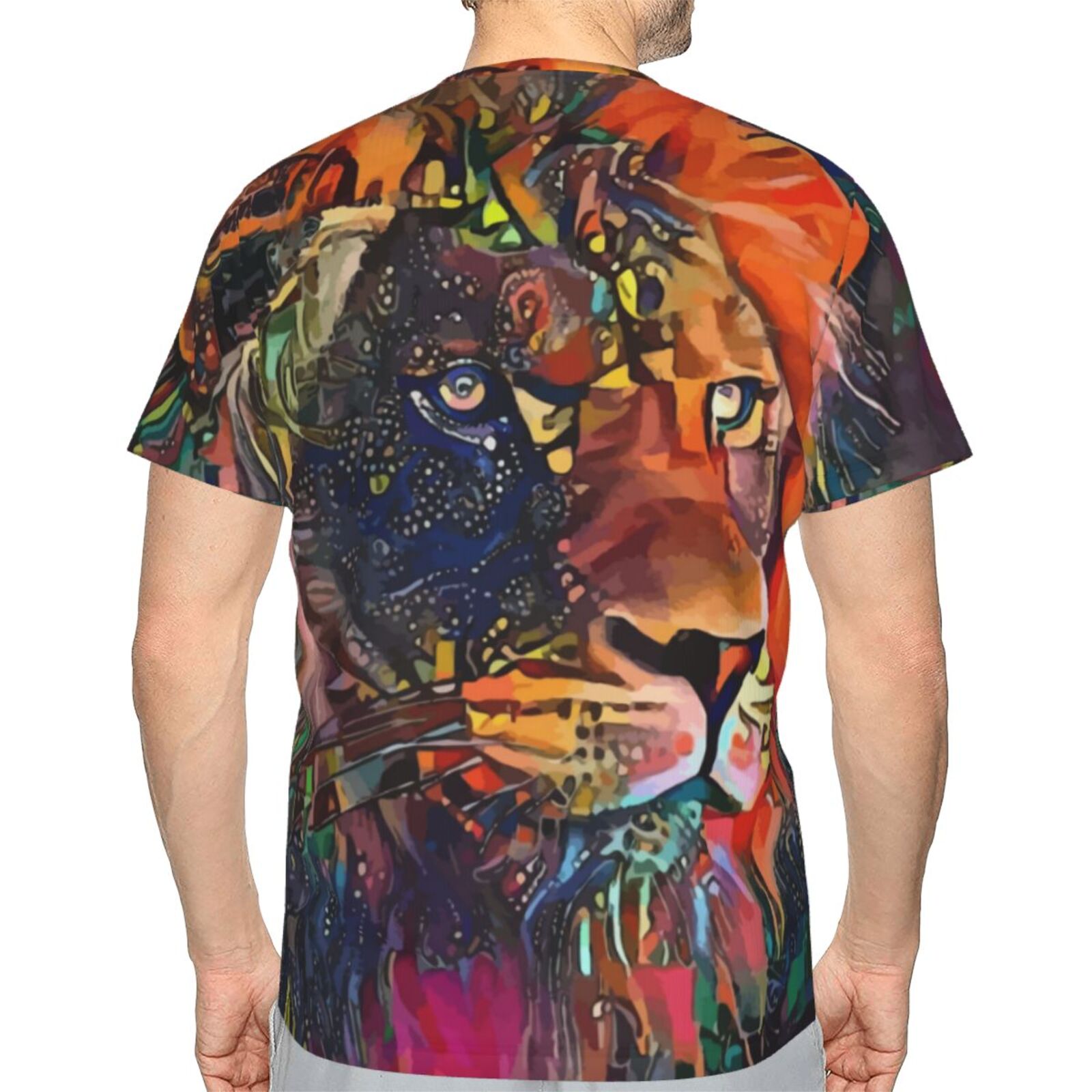 Camiseta Brasil Clássica Nirkos Lion Elementos De Mídia Mista