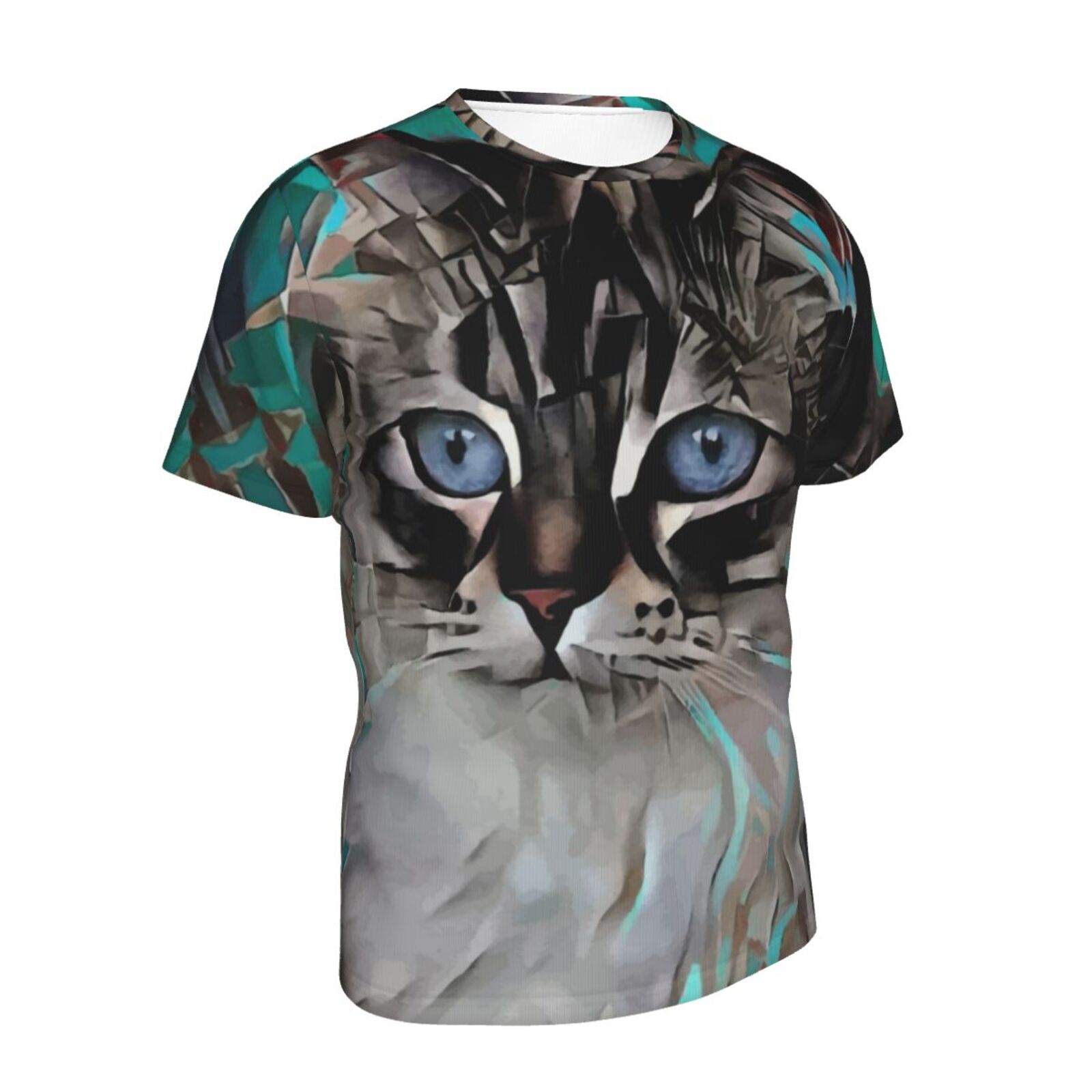 Camiseta Brasil Clássica Valentina Gato Elementos De Mídia Mista