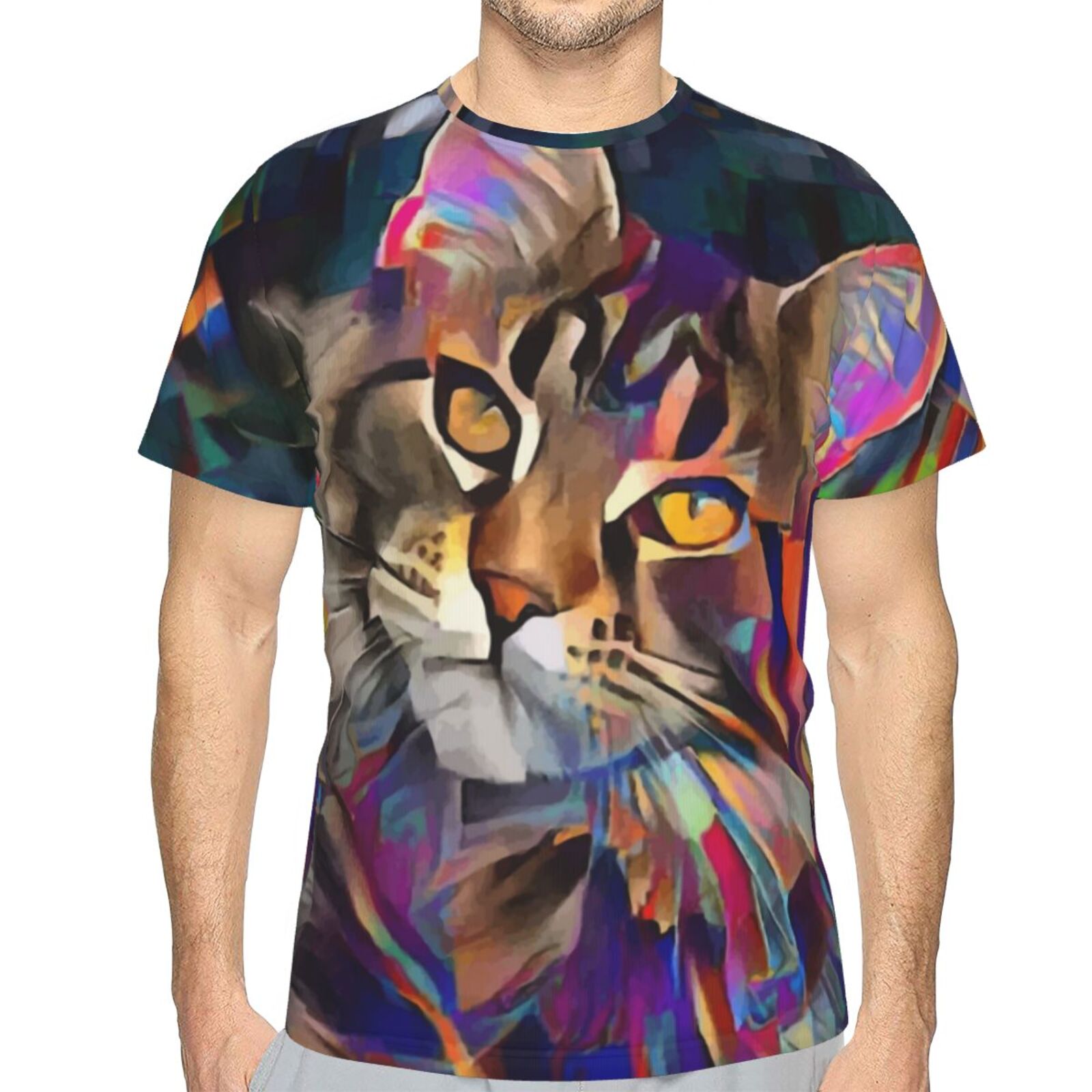 Camiseta Brasil Clássica Lazzy Gato Elementos De Mídia Mista