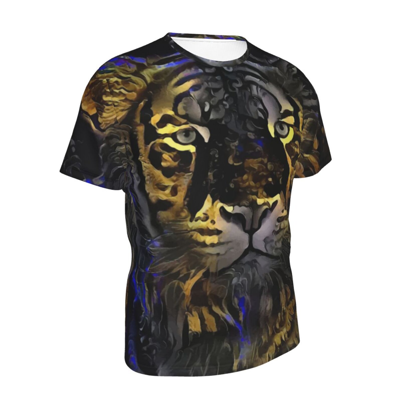 Camiseta Brasil Clássica Tigermoon 2021 Elementos De Mídia Mista