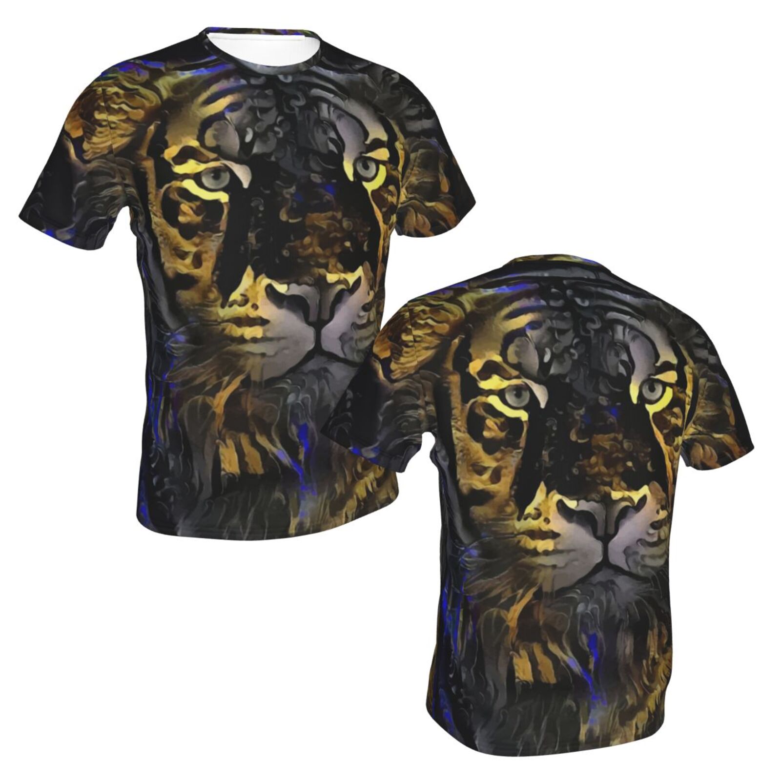 Camiseta Brasil Clássica Tigermoon 2021 Elementos De Mídia Mista