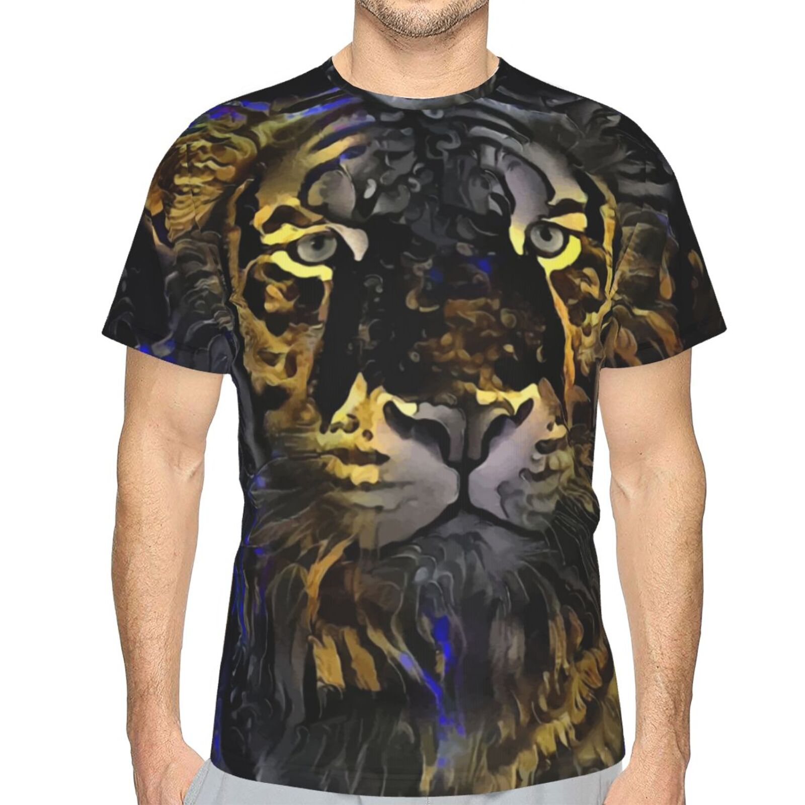 Camiseta Brasil Clássica Tigermoon 2021 Elementos De Mídia Mista